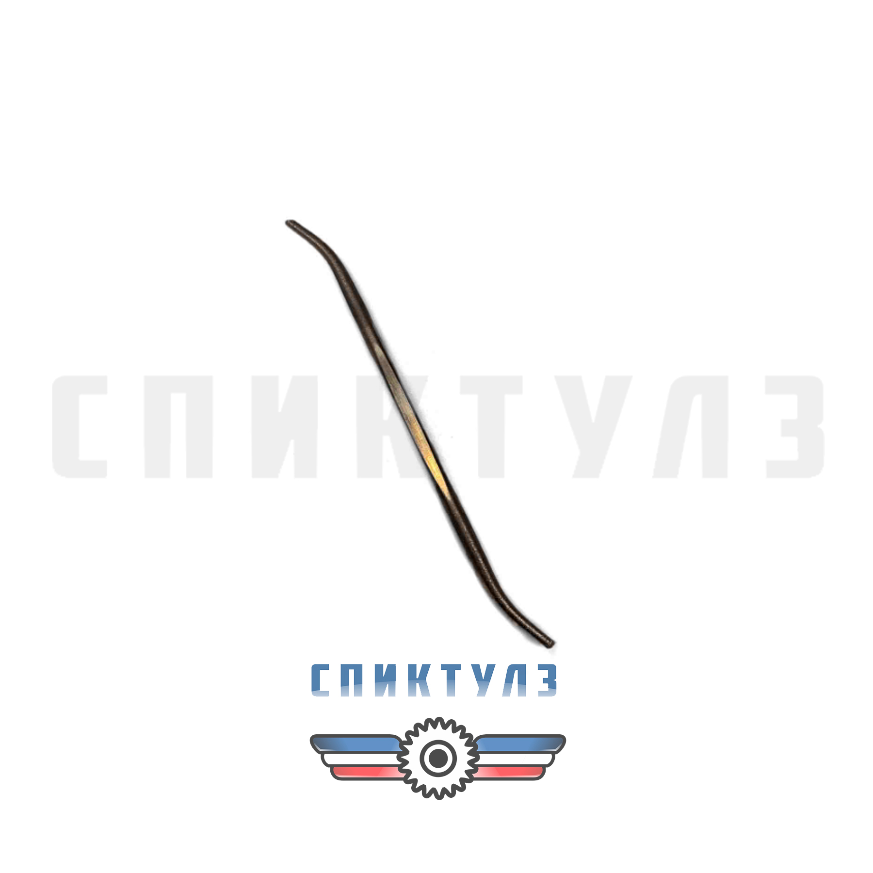 Фото Надфиль алмазный круглый 2-ух сторонний изогнутый