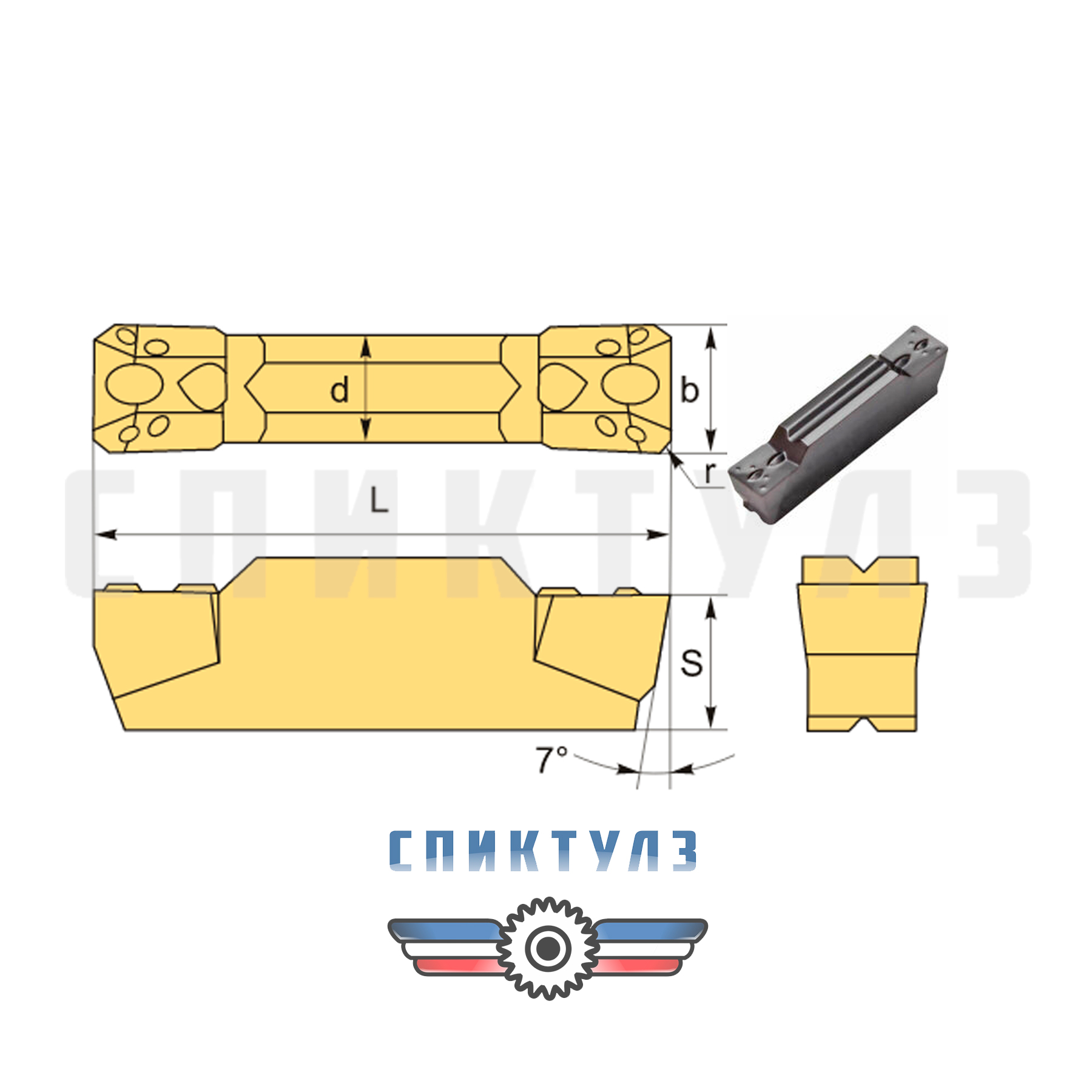 Рекомендуем товар «Пластина MGMN 400-M PC9030 KORLOY»