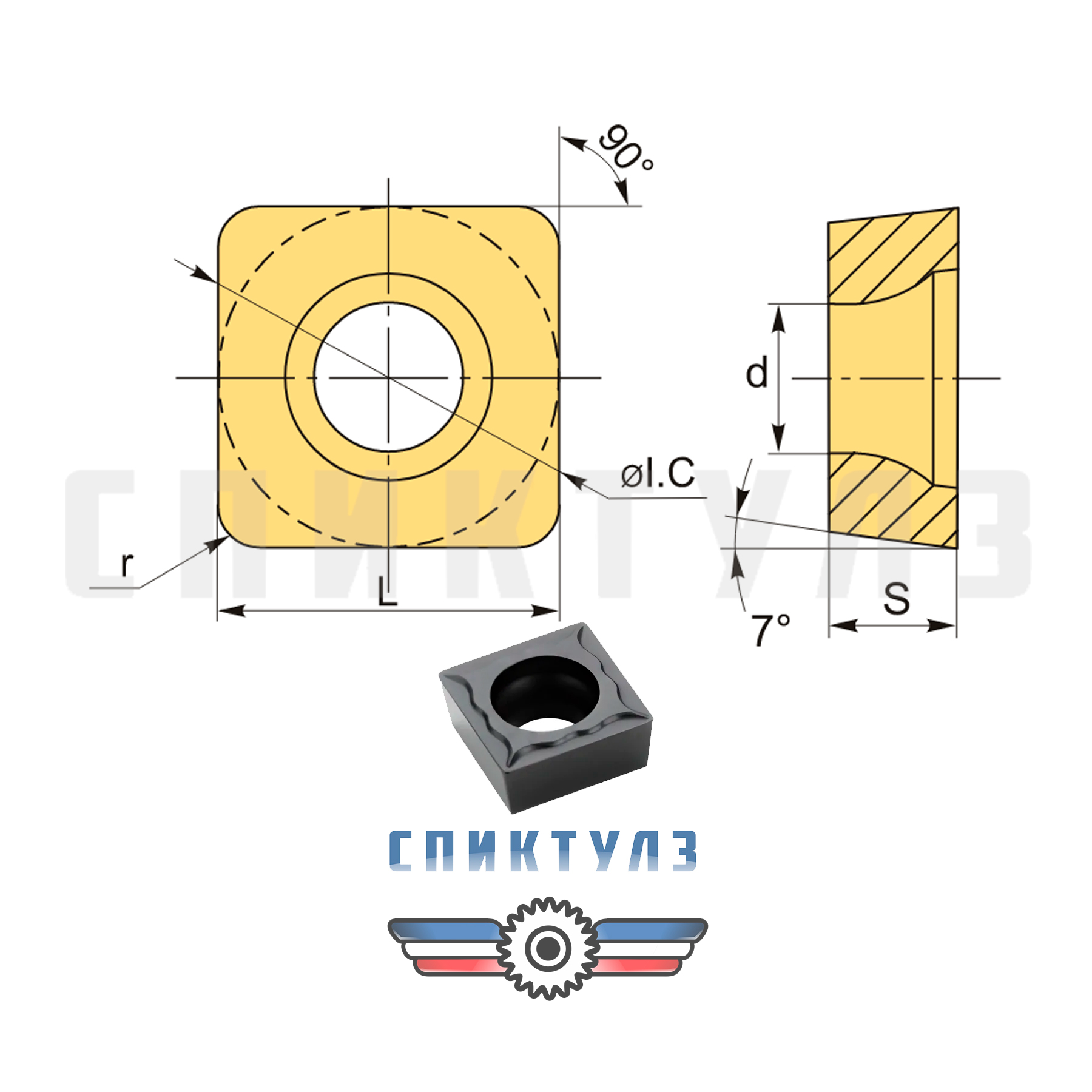 Рекомендуем товар «Пластина SCMT 120408-F1 P40 M40 SECO»