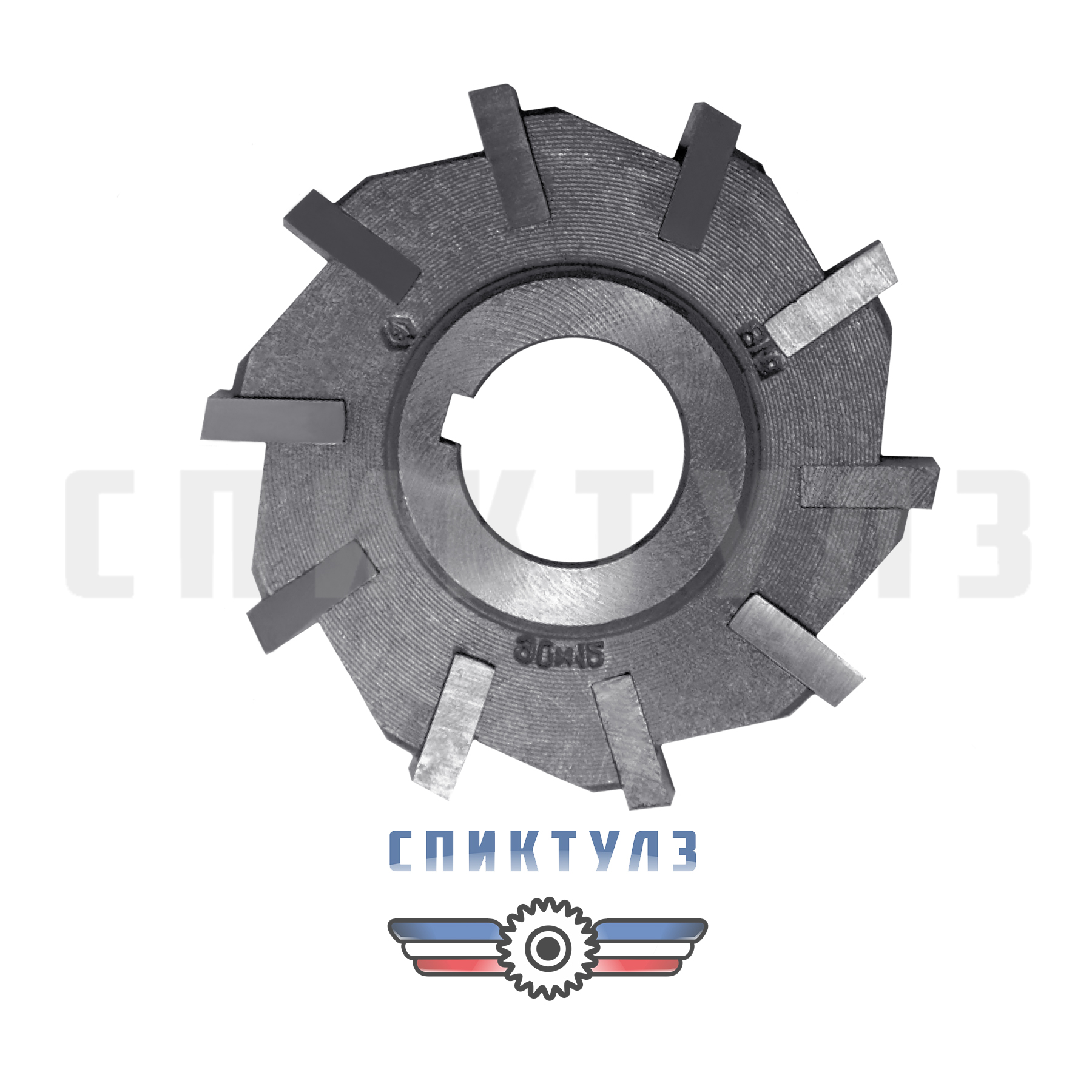 Фото Фрезы З-х сторон со вставными разнонап. ножами Ø125х16х40 тв. спл. №2231-0008