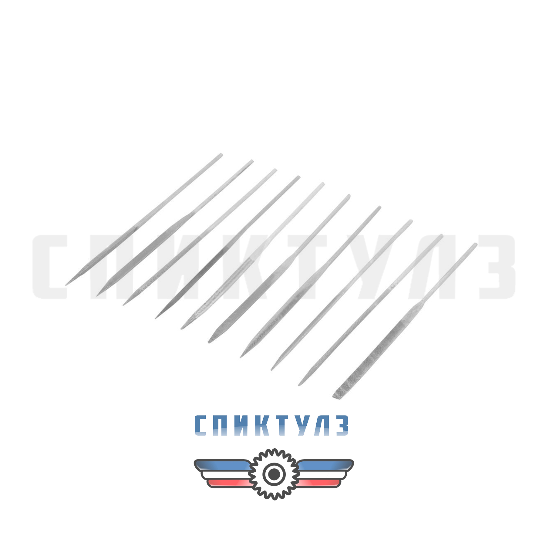 Фото Набор надфилей из 10 шт СCCP