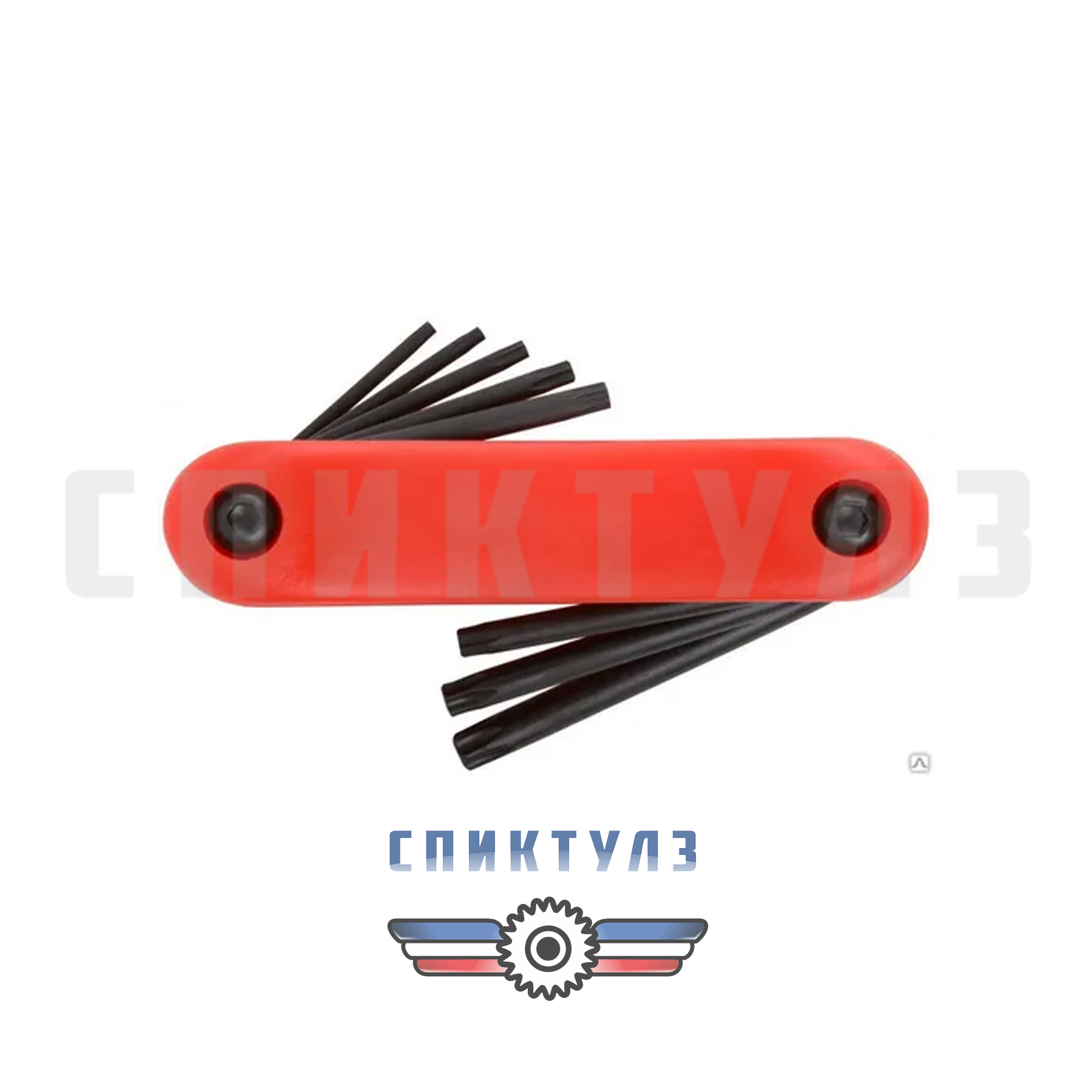 Рекомендуем товар «Ключ шестигранный звёздочка Torx Набор 8 шт. CrV 64015»