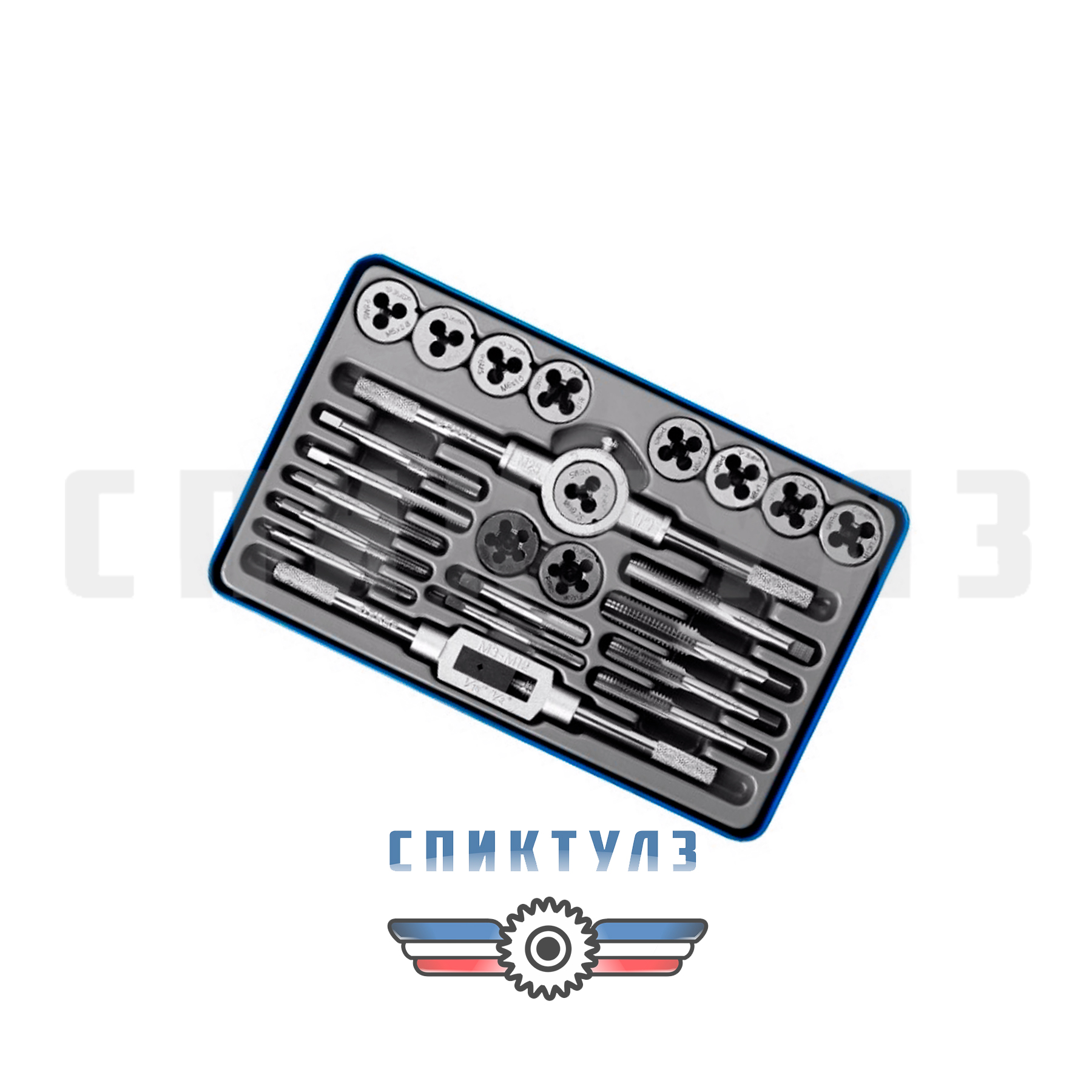 Фото Набор метчиков и плашек FIT 70780, 20 шт