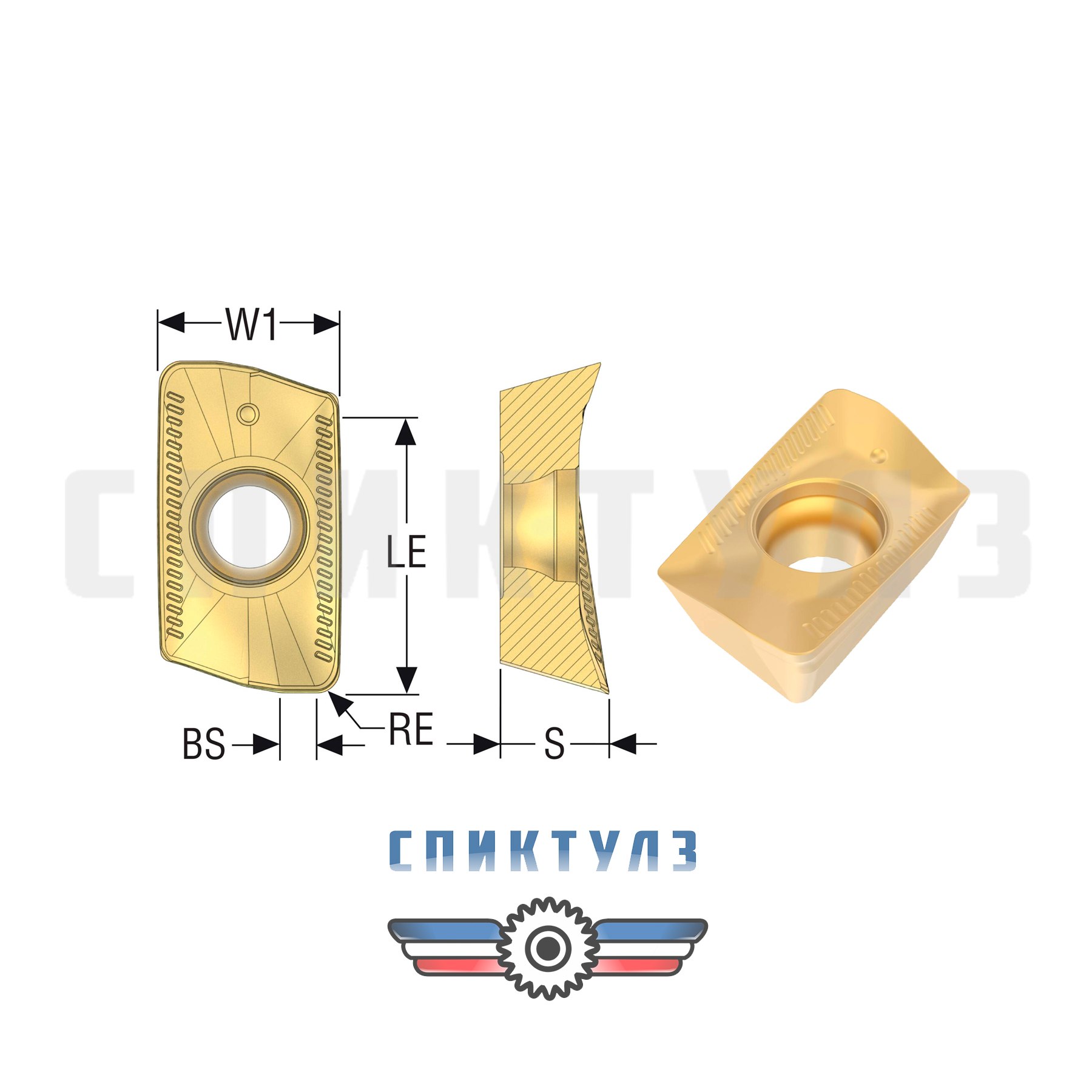 Рекомендуем товар «Пластина XOMX 060208R-M05 F40M SECO»