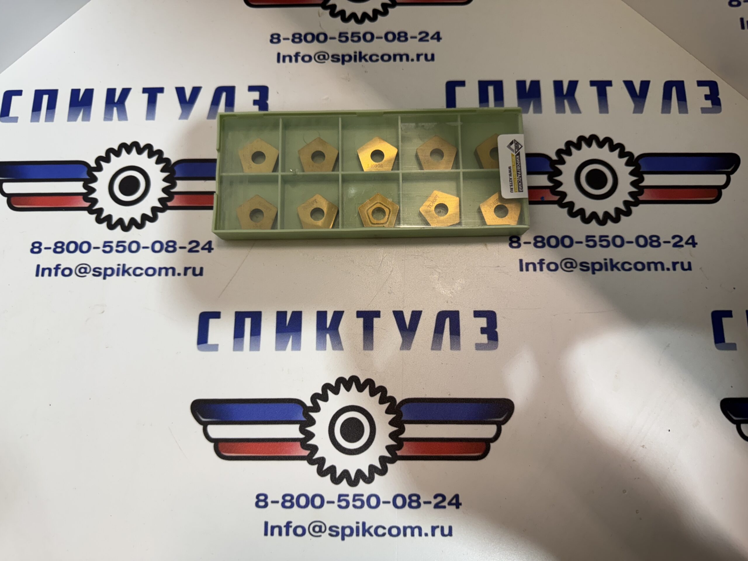 Рекомендуем товар «Пластина 5-ти гранная PNUM 10114-110408 ТC40PT»