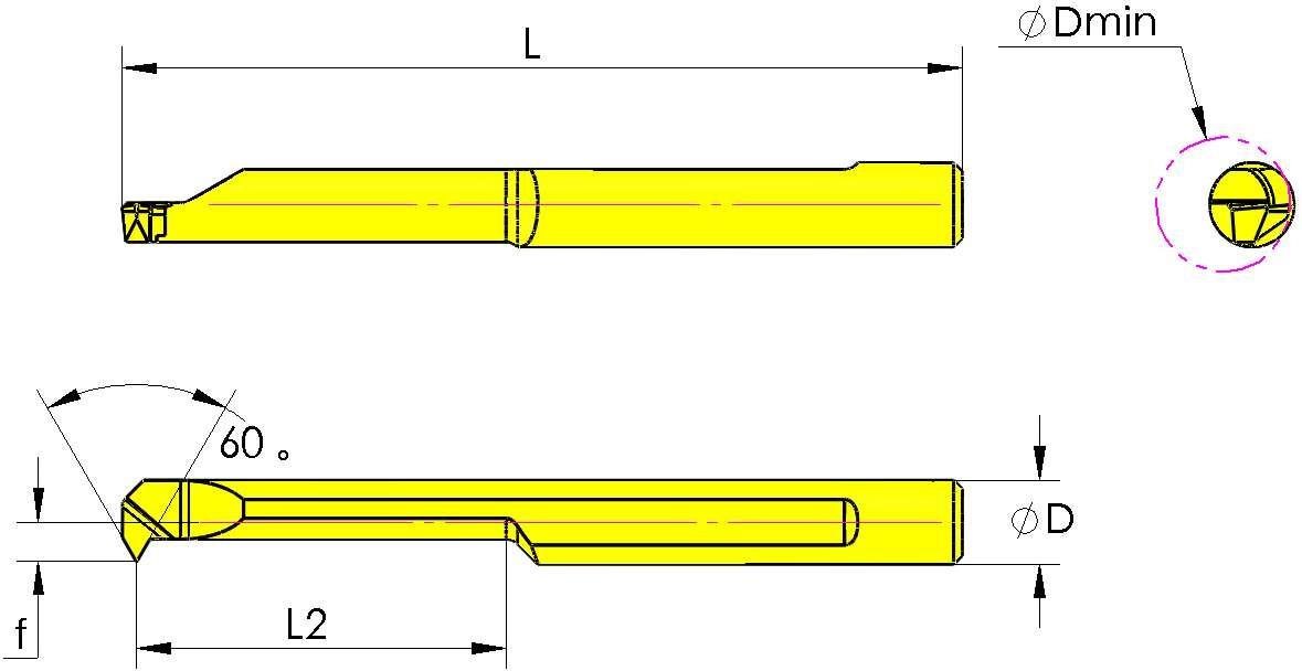 Рекомендуем товар «Резец MIR3.0 A55L15»