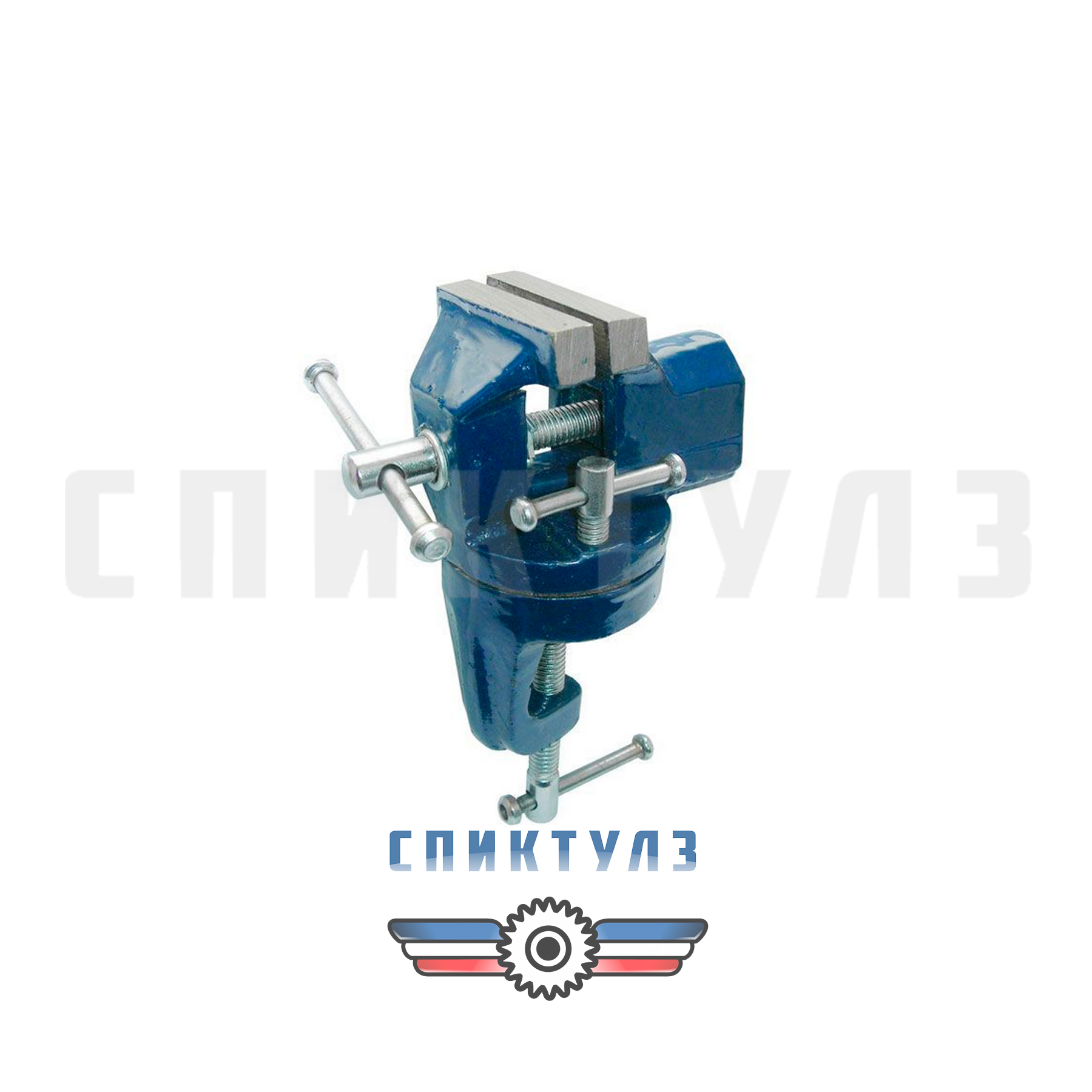 Фото Тиски слесарные поворотные 125 мм GRIFF