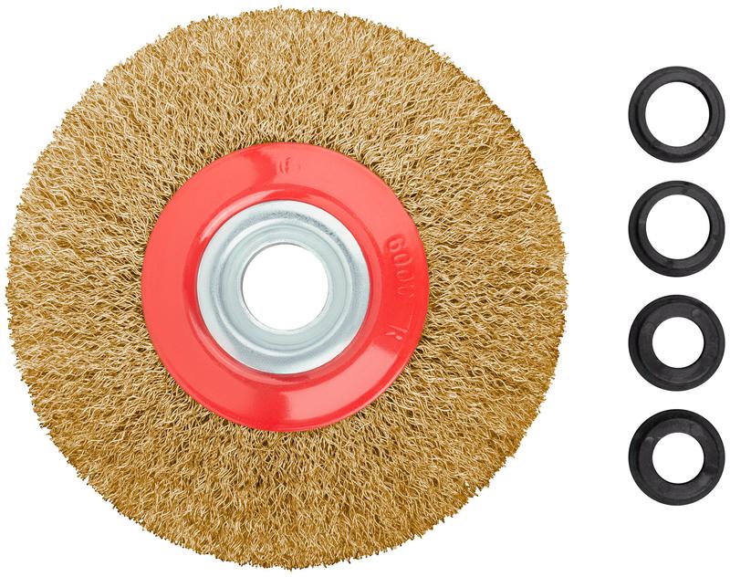 Рекомендуем товар «Корщетка "Колесо" 115 мм волнистая 39074»