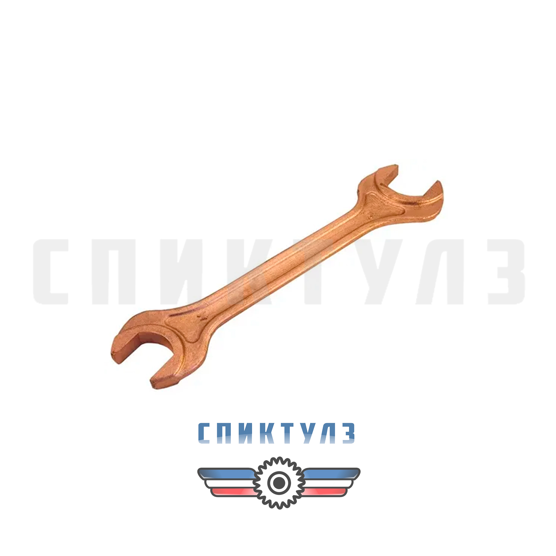 Фото Ключ гаечный рожковый двухсторонний 30х32 (омедненные)