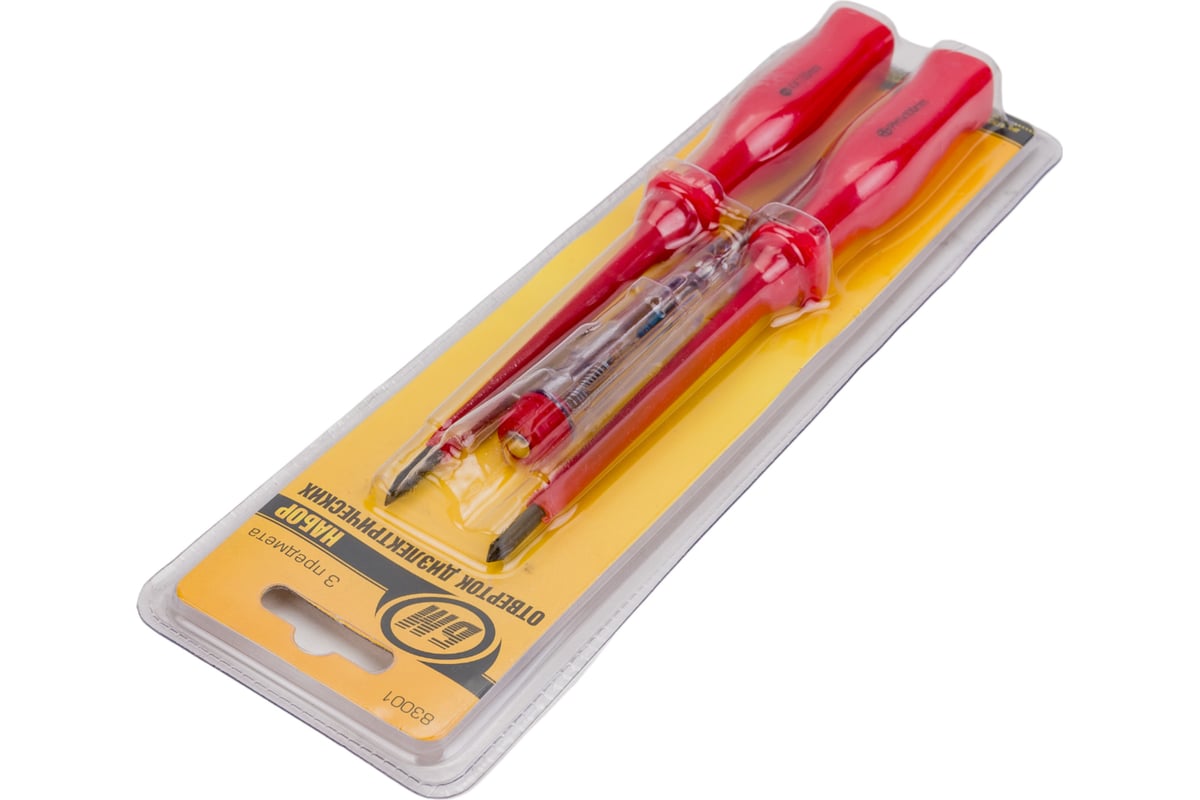 Фото Набор отверток диэлектрических 8 в 1 БМ 83009