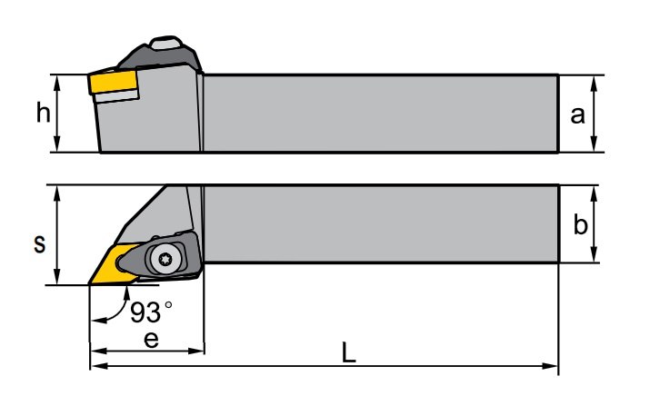 Рекомендуем товар «Резец с мех. крепл. DDJNR 3232 P15»