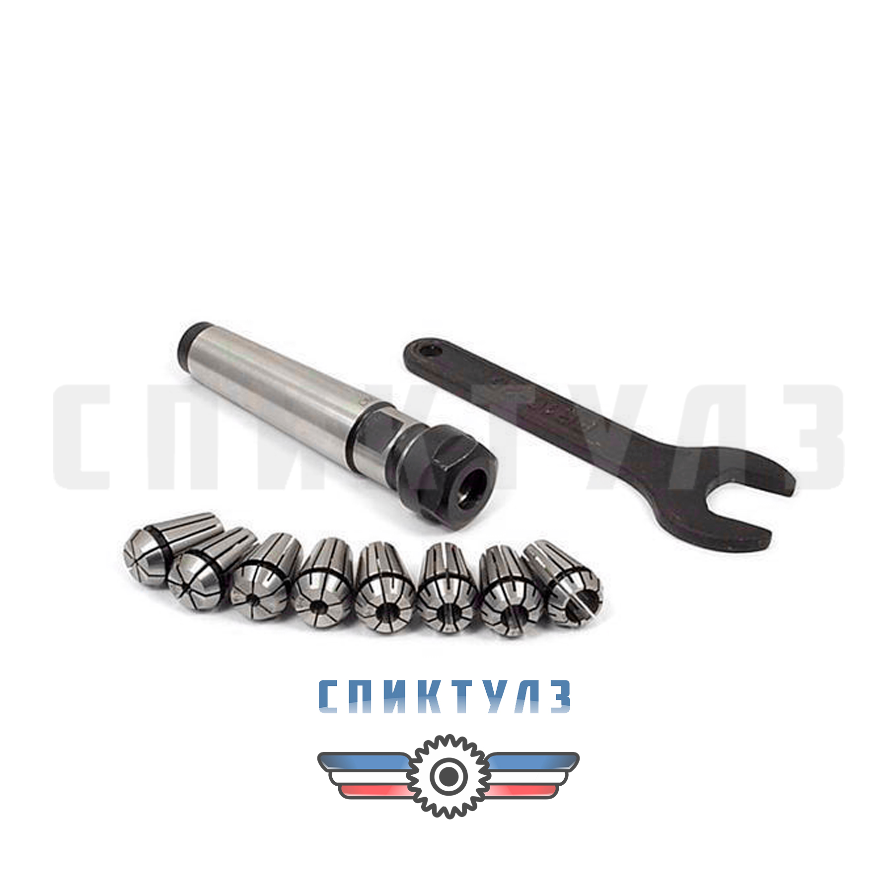 Фото Набор патрон цанговый с цангами 3-20 мм(12 шт) ТИП 0760 MS5-ER32