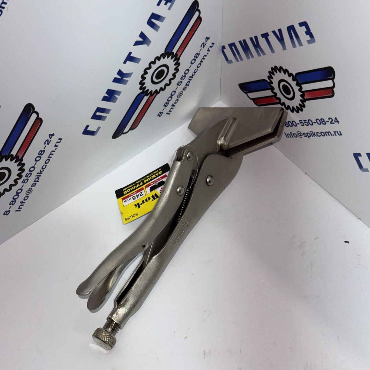 Рекомендуем товар «Зажим ручной 170 мм 18425»